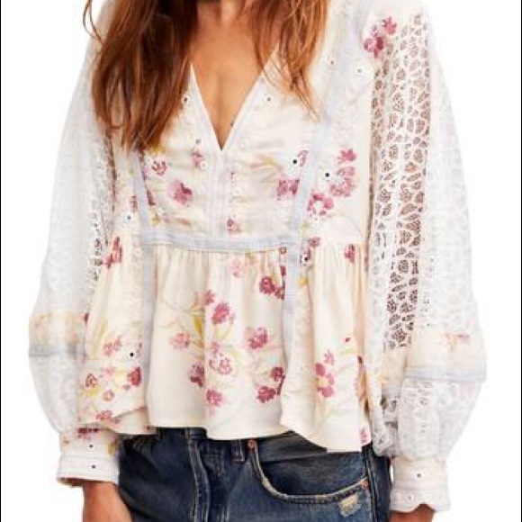 Free People Tops - Free People boho blouse XS